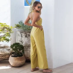 Women's O-Ring Halter Wide Leg Jumpsuit - Cupshe 8 Women's O-Ring Halter Wide Leg Jumpsuit - Cupshe -BLAZER GUEST 03c842c9 71a5 471c aa89 2ed883d2fea2