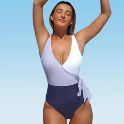 Women's Color Block Tie Side One Piece Swimsuit - Cupshe 18 Women's Color Block Tie Side One Piece Swimsuit - Cupshe -BLAZER GUEST 057aa40b 562b 494a b771 9c6f5387df4b