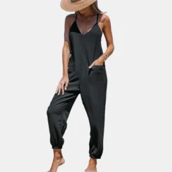 Women's V-Neck Cami Jogger Jumpsuit - Cupshe -BLAZER GUEST 0669eb2e c705 4186 be7f 52680f4cface
