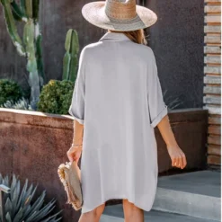 Women's Button Front Mini Shirt Dress - Cupshe 8 Women's Button Front Mini Shirt Dress - Cupshe -BLAZER GUEST 083bc839 75c7 4d0e bc6a b61e377602cc