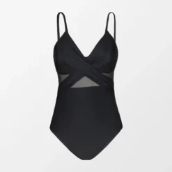 Women's V Neck One Piece Swimsuit Crisscross Mesh Mid Cut Bathing Suit-Cupshe 12 Women's V Neck One Piece Swimsuit Crisscross Mesh Mid Cut Bathing Suit-Cupshe -BLAZER GUEST 15bfa847 5073 4d00 a40c 51118504b678