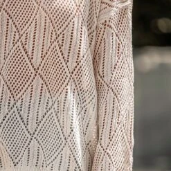 Women's Cutout Textured Knit Drop Sleeve Sweater - Cupshe