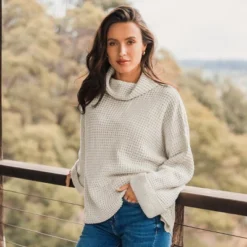 Women's Turtleneck Drop Shoulder Sweater - Cupshe 12 Women's Turtleneck Drop Shoulder Sweater - Cupshe -BLAZER GUEST 175f1029 ed10 4e14 b985 d2a7421c971d