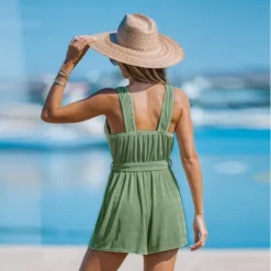 Women's Belted Knotted Cami Romper - Cupshe 10 Women's Belted Knotted Cami Romper - Cupshe -BLAZER GUEST 18398a53 69b9 4bd8 9b3c 7b7581dbe2db