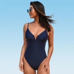 Women's V Wire Tie-Back One Piece Swimsuit - Cupshe 12 Women's V Wire Tie-Back One Piece Swimsuit - Cupshe -BLAZER GUEST 1a8a7803 4bf3 418d a784 d2c76e34cef9