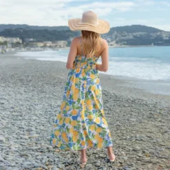 Women's Vibrant Lemon Print Maxi Dress For Beach Getaways - Cupshe 8 Women's Vibrant Lemon Print Maxi Dress For Beach Getaways - Cupshe -BLAZER GUEST 1aba4aba e5a7 4121 8b43 6ac9295b6112