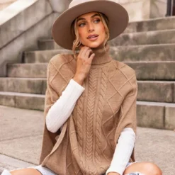 Women's Cable Knit Turtleneck Sweater - Cupshe 12 Women's Cable Knit Turtleneck Sweater - Cupshe -BLAZER GUEST 1c61eed1 8692 44e2 8fc7 4d404a4303b7