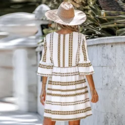 Women's Geo Print V-Neck Long Sleeve Mini Dress - Cupshe 7 Women's Geo Print V-Neck Long Sleeve Mini Dress - Cupshe -BLAZER GUEST 1c877aa3 bc16 405e 8f1a a919448d1af8