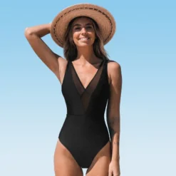 Women's Mesh Crisscross V Back One Piece Swimsuit - Cupshe 9 Women's Mesh Crisscross V Back One Piece Swimsuit - Cupshe -BLAZER GUEST 1df738b8 1c4f 4a91 9711 eaee34a2d99b
