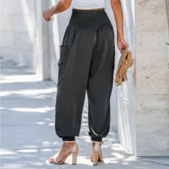 Women's Smocked High Waist Ruched Joggers - Cupshe 10 Women's Smocked High Waist Ruched Joggers - Cupshe -BLAZER GUEST 1e466f00 126b 484a b1eb a29f38fc1eac