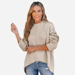 Women's Rib Turtleneck Long Sleeve Sweater - Cupshe 9 Women's Rib Turtleneck Long Sleeve Sweater - Cupshe -BLAZER GUEST 2176aa3e 58ab 4242 818c 37464b734614