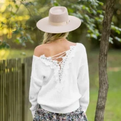 Women's Classic Cozy Rib V-Neck Sweater - Cupshe -BLAZER GUEST 26f3dbac 6d5c 4cec 8cf0 b49359e43870