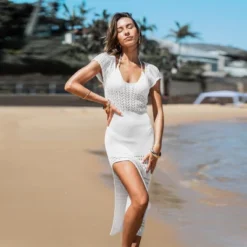 Women's Pointelle Knit Bodycon Cover-Up Dress - Cupshe 11 Women's Pointelle Knit Bodycon Cover-Up Dress - Cupshe -BLAZER GUEST 27a23f59 99fd 44c8 8a13 6f0e7c39e40a