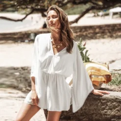 Women's Drawstring Waist Tassel Cover-Up Romper - Cupshe 8 Women's Drawstring Waist Tassel Cover-Up Romper - Cupshe -BLAZER GUEST 28e434e8 cded 408d 9e6e a4aa71fc3846