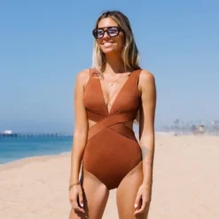 Women's Metallic Plunge Cutout One Piece Swimsuit - Cupshe 10 Women's Metallic Plunge Cutout One Piece Swimsuit - Cupshe -BLAZER GUEST 293de21f 0116 412b 8556 b66d4d702c63