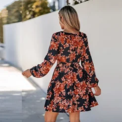 Women's Floral Print Smocked Ruffled Mini Dress - Cupshe -BLAZER GUEST 2a3eeeb3 3bdc 4a8c 9625 04f1b7f18171
