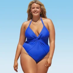 Women's Plus Size Twisted Halter One Piece Swimsuit - Cupshe 7 Women's Plus Size Twisted Halter One Piece Swimsuit - Cupshe -BLAZER GUEST 2ba6a3cb 3596 4ed4 b872 82bd83c4b49a