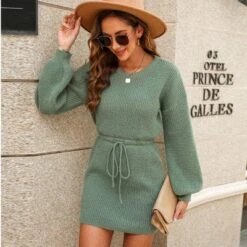Women's Drawstring Sweater Dress - Cupshe 14 Women's Drawstring Sweater Dress - Cupshe -BLAZER GUEST 2c4c6db9 717c 4469 9511 4c98617bc61b