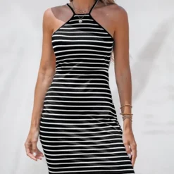 Women's Striped Cami Backless Mini Dress - Cupshe 10 Women's Striped Cami Backless Mini Dress - Cupshe -BLAZER GUEST 2cf74332 0b02 47a4 9d14 185e51023227