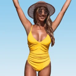Women's Bright Day Shirring One Piece Swimsuit -Cupshe 24 Women's Bright Day Shirring One Piece Swimsuit -Cupshe -BLAZER GUEST 2e4da2b2 4dba 4134 985b ff0b59e5e7fa