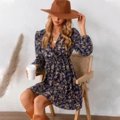 Women's Long Sleeve Elastic Waist Ditsy Floral Dress - Cupshe 7 Women's Long Sleeve Elastic Waist Ditsy Floral Dress - Cupshe -BLAZER GUEST 306ec7e0 f3b2 43b9 8438 460e422b27b4