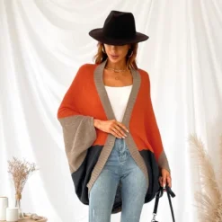 Women's Sunrise Memory Ribbed Colorblock Dolman Sleeve Cardigan - Cupshe 9 Women's Sunrise Memory Ribbed Colorblock Dolman Sleeve Cardigan - Cupshe -BLAZER GUEST 312671d9 9830 40f9 9b10 b22a7bb38d65