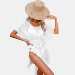 Women's Short Sleeve Swim Cover Up Dress - Cupshe -BLAZER GUEST 32b787df 936a 4fd1 9eef 188e1ec2b0ca