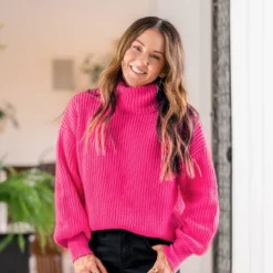 Women's Chunky Knit Turtleneck Long Sleeve Sweater - Cupshe -BLAZER GUEST 32c994e3 8418 437d 9369 07bd7c441290