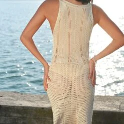 Women's Crochet Round Neck Cover-Up Dress - Cupshe -BLAZER GUEST 344fde64 49dc 4fbd b2fb c8f155509589