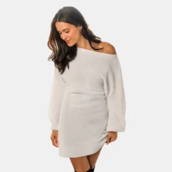 Women's Chunky Knit One-Shoulder Sweater Dress - Cupshe -BLAZER GUEST 356e63ea 9bb5 4124 ad8e fc430fa708c7