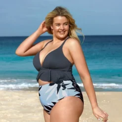 Women's Plus Size Flowy Ruffle Tankini Set Swimsuit - Cupshe -BLAZER GUEST 35a76f9e 90e5 4ab7 b624 945d4515ebfa