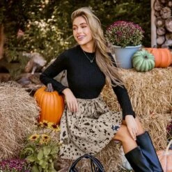 Women's Black Ribbed Knit Top Abstract Print Skirt Mini Fall Dress - Cupshe 7 Women's Black Ribbed Knit Top Abstract Print Skirt Mini Fall Dress - Cupshe -BLAZER GUEST 36b04959 4abf 4694 9997 bbe2fd88fe3d