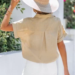 Women's Drawstring Dolman Sleeve Shirt - Cupshe -BLAZER GUEST 36d76c25 98ad 451a 8dda 6e9e050d8e04