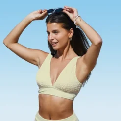 Women's Smocked Midkini Bikini Top - Cupshe 7 Women's Smocked Midkini Bikini Top - Cupshe -BLAZER GUEST 39a96f8f 3c31 4cbe a62a 2af56ec0d387