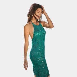 Women's Halter Backless Cover-Up Dress - Cupshe -BLAZER GUEST 39e69550 fe35 47c4 8c54 f97e521f13ad