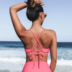 Women's Tunneled Pink Bralette Bikini Top - Cupshe 11 Women's Tunneled Pink Bralette Bikini Top - Cupshe -BLAZER GUEST 3bd41ffb 112c 4005 b2aa 77a7c9dc0860