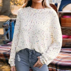 Women's Rainbow Pom Pom Drop Sleeve Sweater - Cupshe 9 Women's Rainbow Pom Pom Drop Sleeve Sweater - Cupshe -BLAZER GUEST 3c8f150d 34e9 4a17 af2b 336263fbd603