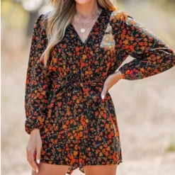 Women's Belted Ditsy Floral Print Romper - Cupshe 12 Women's Belted Ditsy Floral Print Romper - Cupshe -BLAZER GUEST 3ed6ac1e 23e9 49fd bb0d e6f0b760e9f4