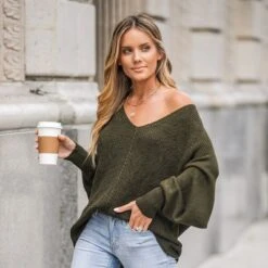 Women's Chunky Knit V-Neck Sweater - Cupshe 9 Women's Chunky Knit V-Neck Sweater - Cupshe -BLAZER GUEST 3fe9100a dbd3 48e7 814d 7cca4ecf92cc