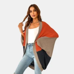 Women's Sunrise Memory Ribbed Colorblock Dolman Sleeve Cardigan - Cupshe 13 Women's Sunrise Memory Ribbed Colorblock Dolman Sleeve Cardigan - Cupshe -BLAZER GUEST 4a7ba6ee 6176 4bb8 8405 a99e1a6187dd