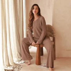 Women's Snuggle Up Brown Pajama Set - Cupshe 7 Women's Snuggle Up Brown Pajama Set - Cupshe -BLAZER GUEST 4da83302 d564 4bff b8b4 8f84e3060272