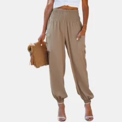 Women's Smocked High Waist Ruched Joggers - Cupshe 14 Women's Smocked High Waist Ruched Joggers - Cupshe -BLAZER GUEST 4dafd4a1 7b16 4461 a1b2 3779d2825e1c