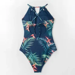 Women's High Neck Cutout One Piece Swimsuit - Cupshe -BLAZER GUEST 51443e62 e522 436a 8c37 7af408678d43