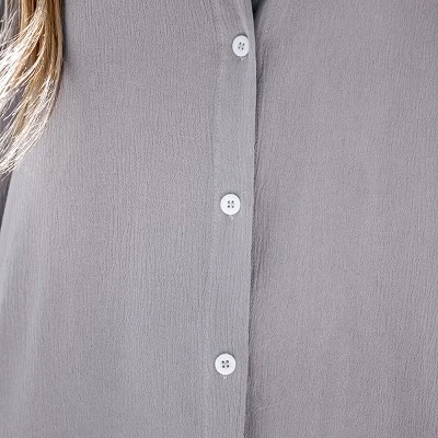 Women's Button Front Mini Shirt Dress - Cupshe 5 Women's Button Front Mini Shirt Dress - Cupshe - Image 5