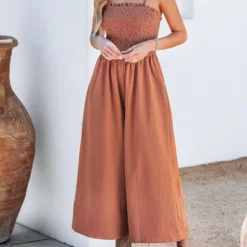 Women's Smocked Cami Jumpsuit - Cupshe 9 Women's Smocked Cami Jumpsuit - Cupshe -BLAZER GUEST 52d957f7 64f1 4101 98e2 ff5ea73b0d71