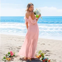 Women's Blush Pink Off-Shoulder Beach Maxi Wedding Guest Dress - Cupshe 7 Women's Blush Pink Off-Shoulder Beach Maxi Wedding Guest Dress - Cupshe -BLAZER GUEST 543c2915 4b6d 4963 8219 78291aa24852