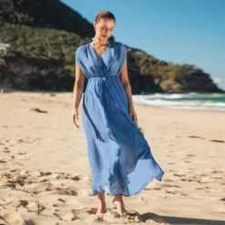 Women's Dreamy Drawstring Ruffled Cover-Up Dress - Cupshe -BLAZER GUEST 594a1254 714b 486f aaa8 ce2785bec445