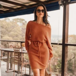 Women's One Shoulder Drawstring Mini Sweater Dress - Cupshe 10 Women's One Shoulder Drawstring Mini Sweater Dress - Cupshe -BLAZER GUEST 616b40a1 dad8 4e4a a6a1 b25afffb3b82