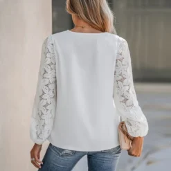 Women's Floral Lace Scalloped V Neck Top - Cupshe 9 Women's Floral Lace Scalloped V Neck Top - Cupshe -BLAZER GUEST 64197dbd 0ca7 498a 923f 9858e4b1ca0d