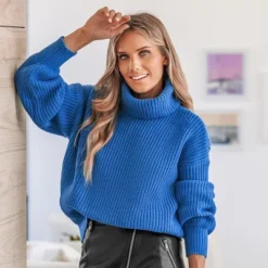 Women's Ribbed Turtleneck Sweater - Cupshe 12 Women's Ribbed Turtleneck Sweater - Cupshe -BLAZER GUEST 6a9d0eb2 b71d 4e88 99ca 73ebb89b5c4f
